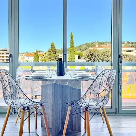 Le Mimosa - Patio Centre De Apartment *